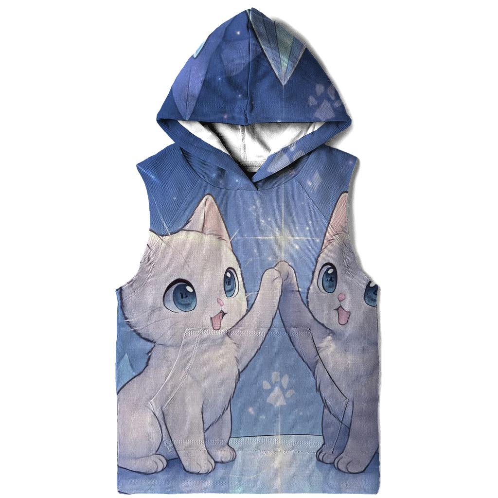 Crystal Cavern Purr Echo heavyweight hoodies
