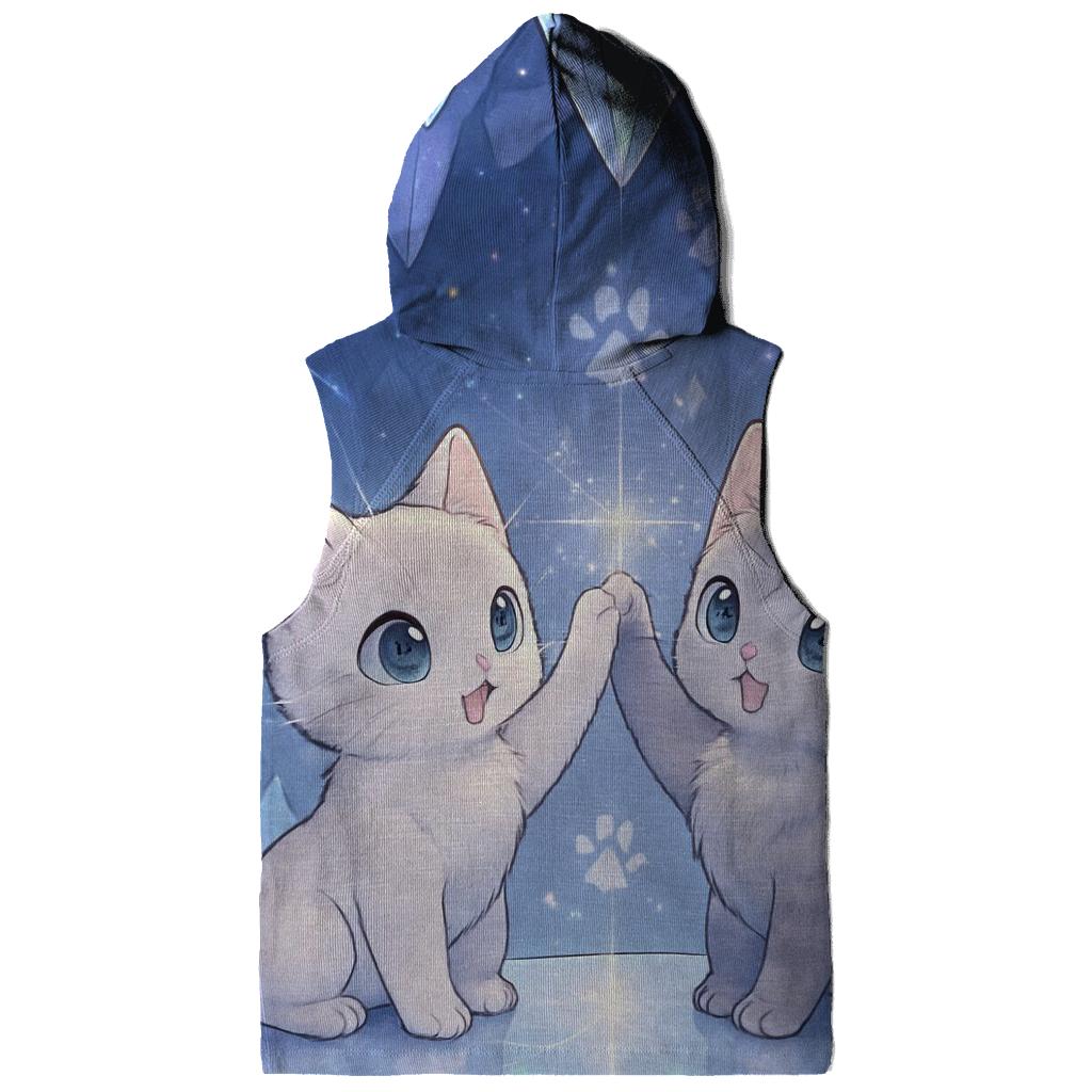 Crystal Cavern Purr Echo heavyweight hoodies