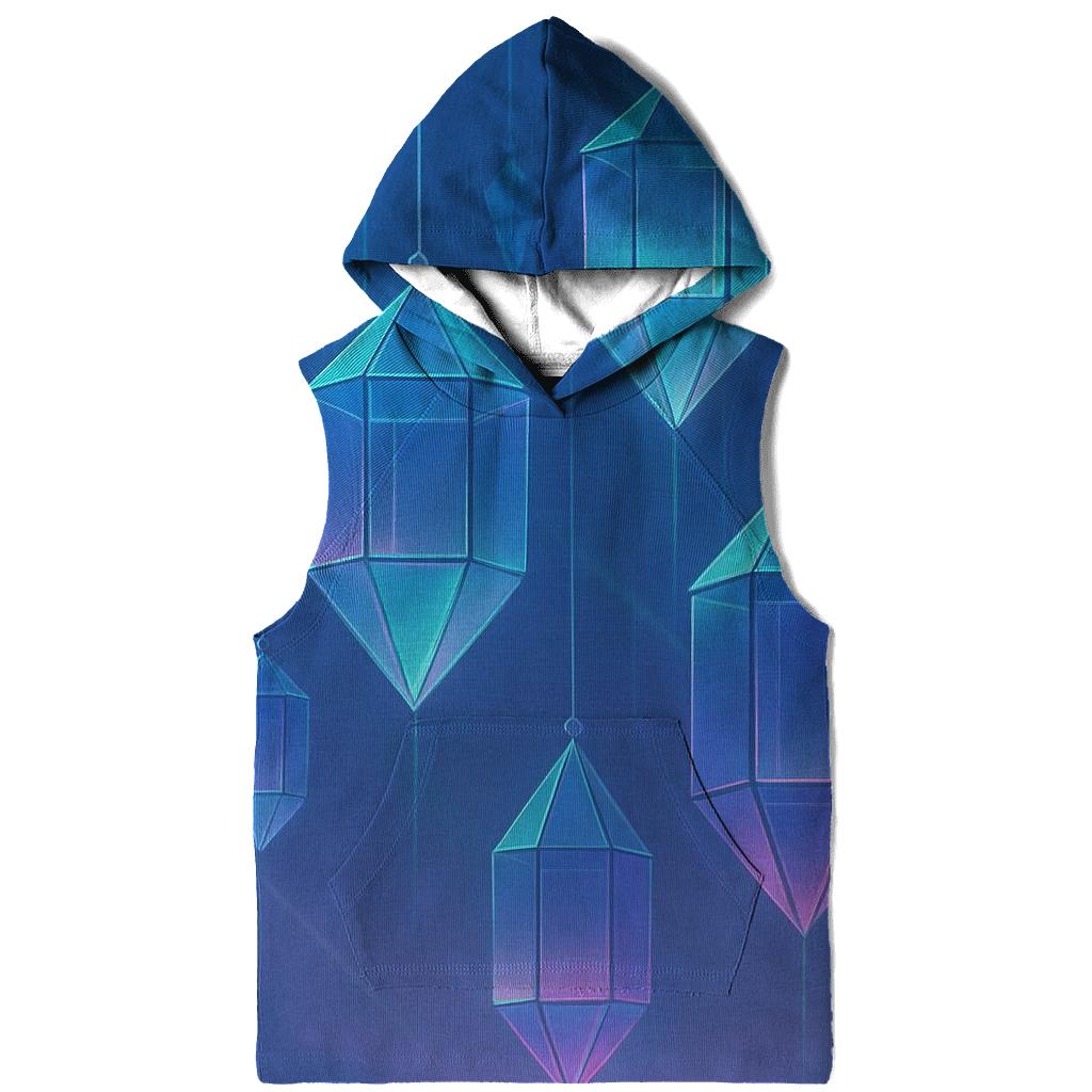 Geometric Rain Lanterns heavyweight hoodies