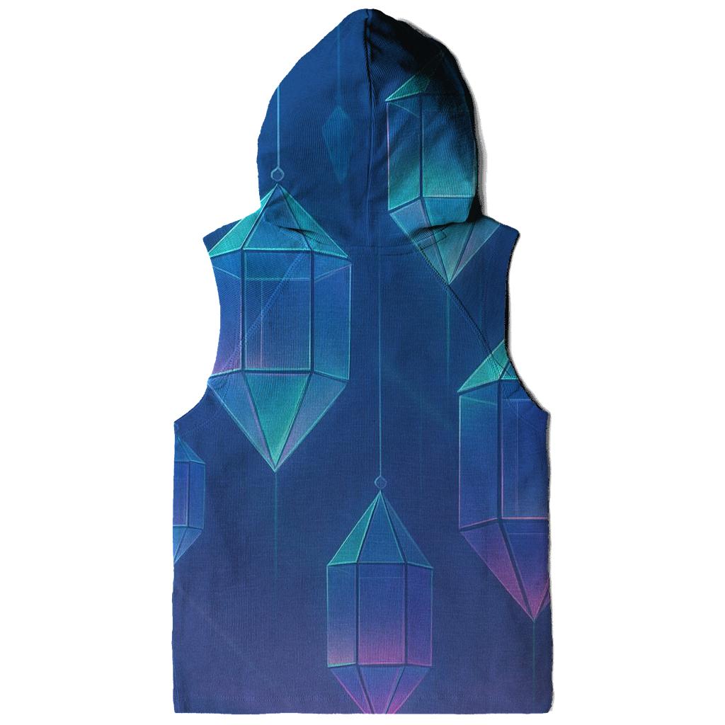 Geometric Rain Lanterns heavyweight hoodies