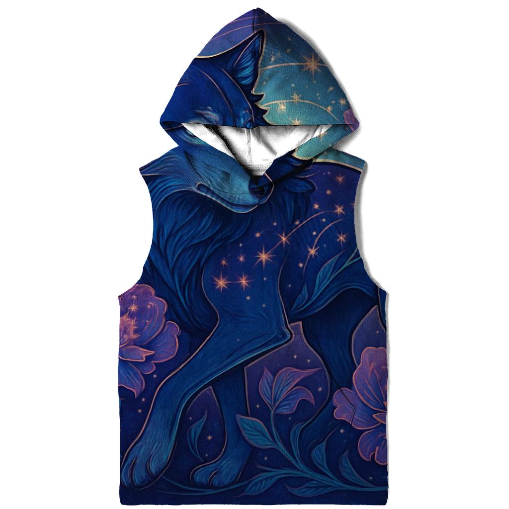 Nebula Bloom Tracker printed hoodies