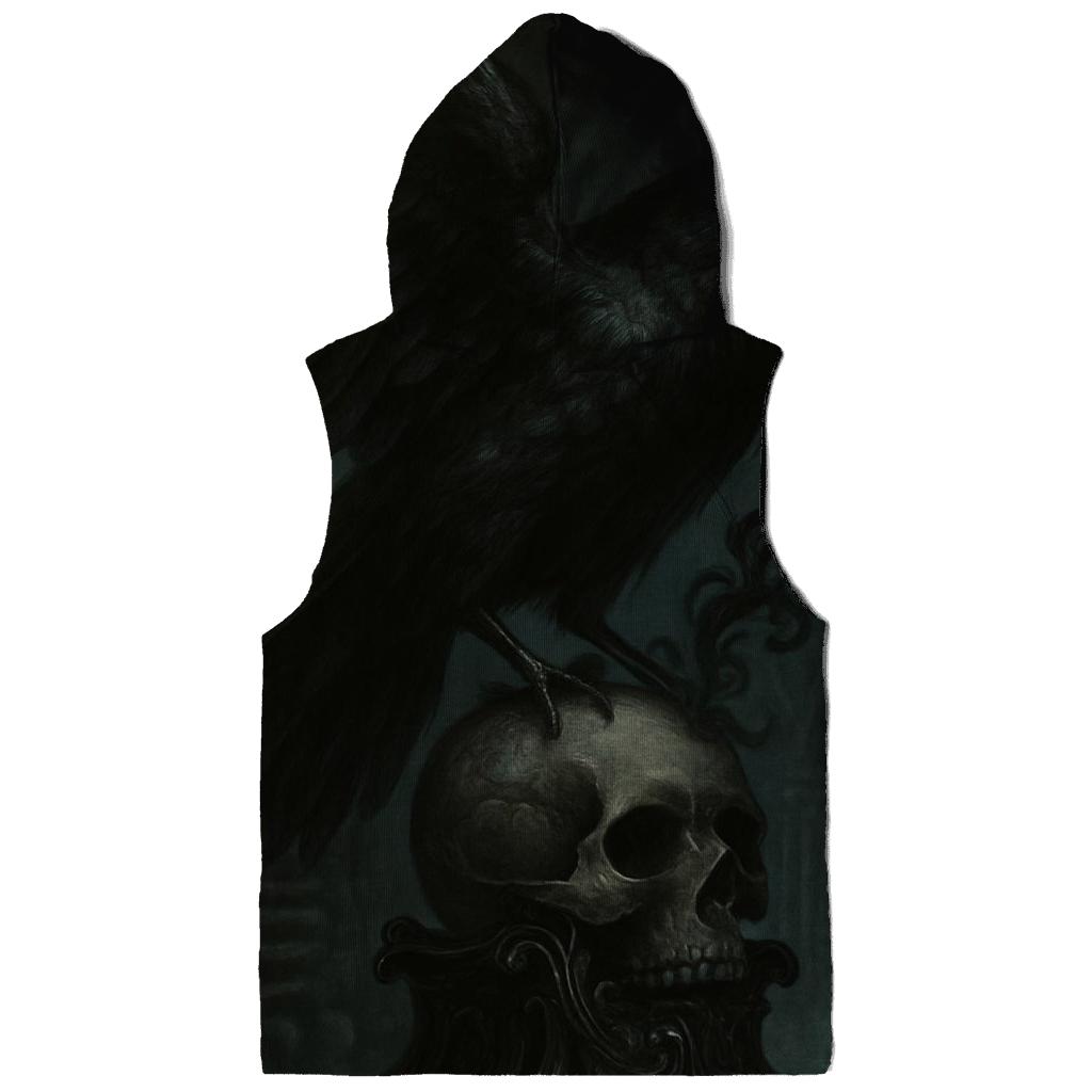 Raven Oracle In The Bone Chapel printed hoodies