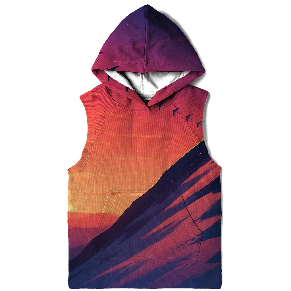 Crimson Ridge With Whispering Kites heavyweight hoodies