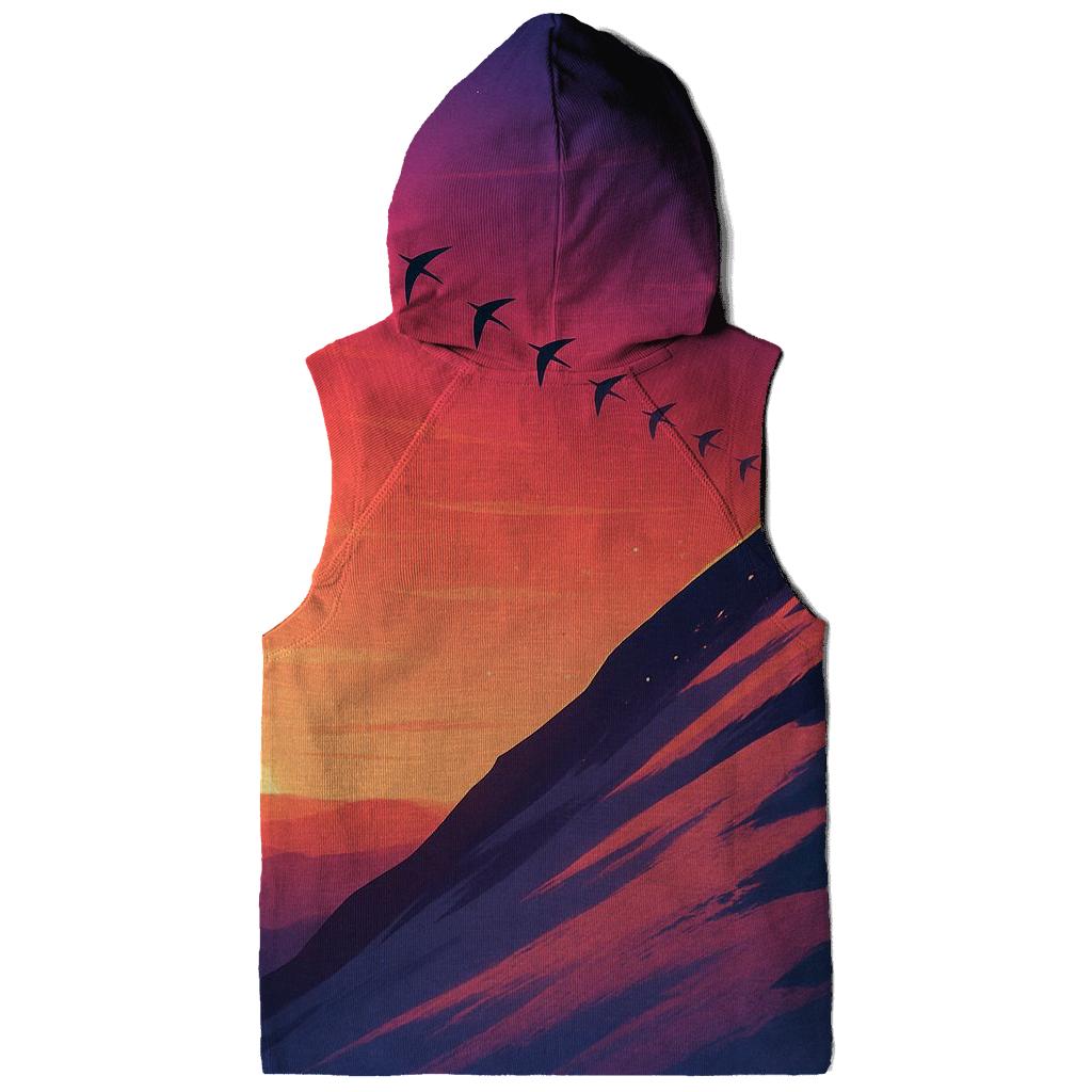 Crimson Ridge With Whispering Kites heavyweight hoodies