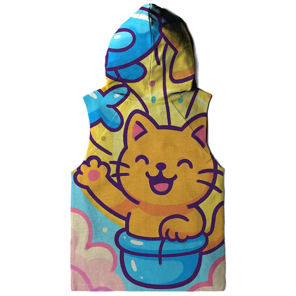 Candy Cloud Balloon Cat Parade designer hoodies