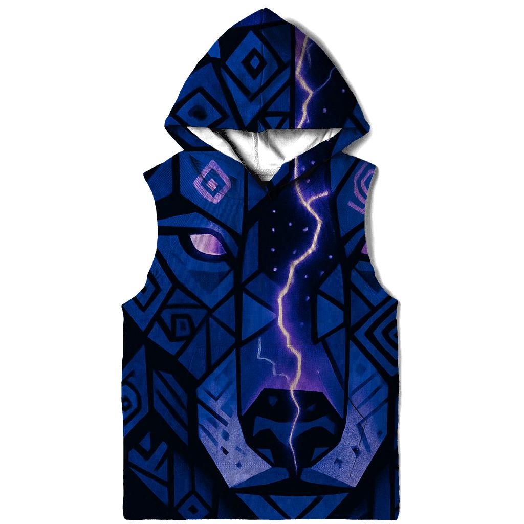 Indigo Rift Spirit Mask custom hoodies