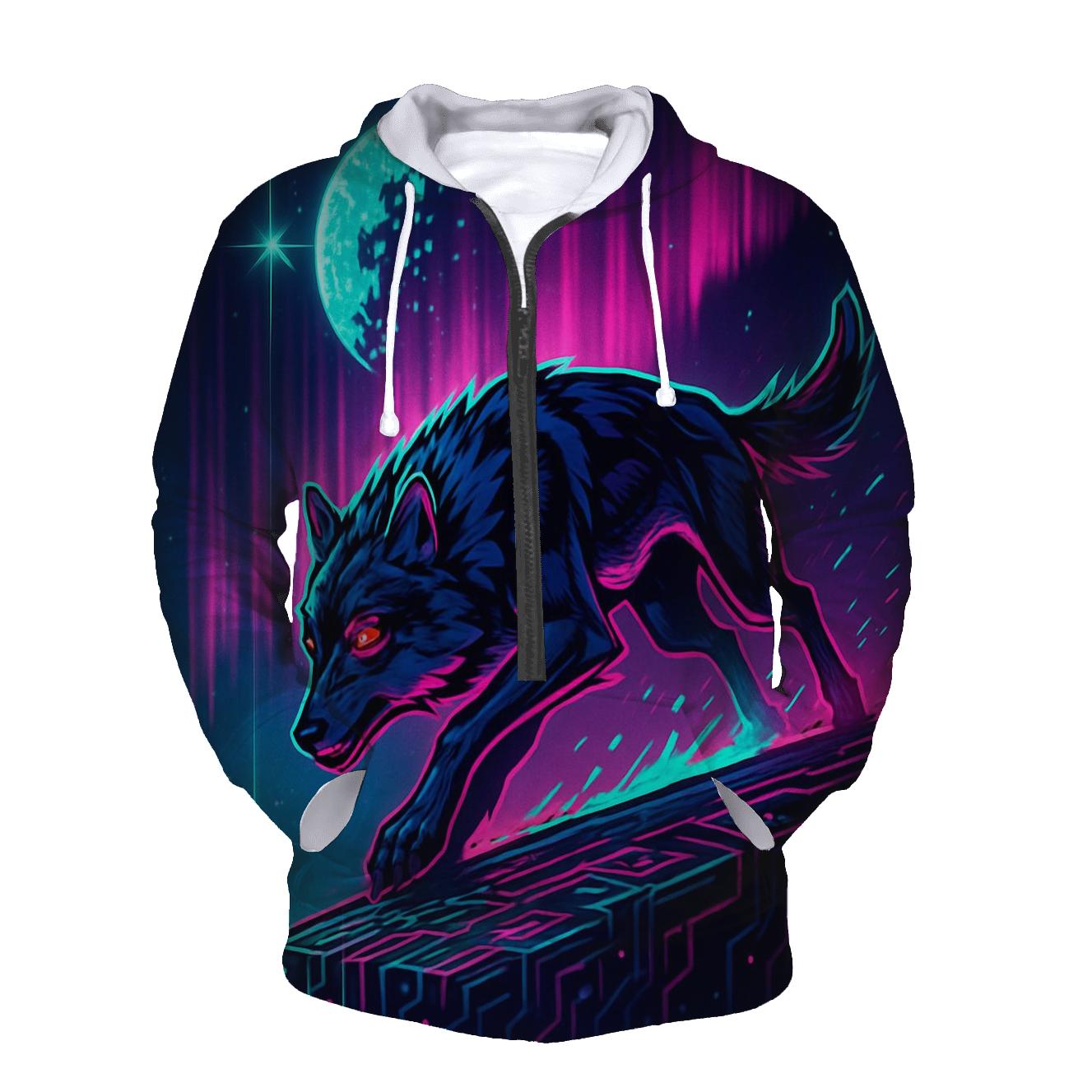 Aurora Circuit Alpha hoodie styles