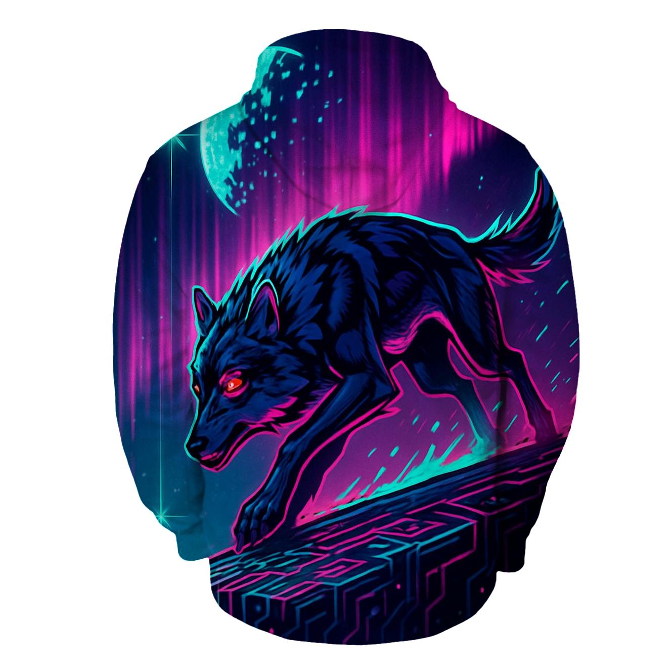 Aurora Circuit Alpha hoodie styles