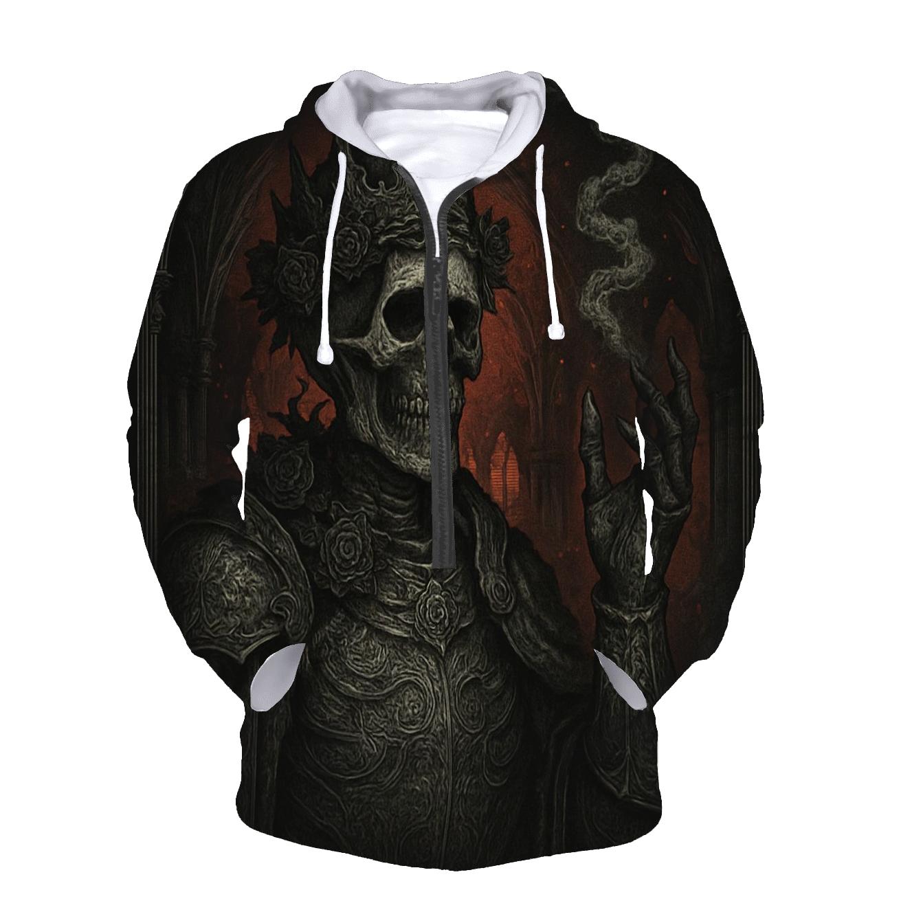 Crown Of Ashen Thorns embroidered hoodies