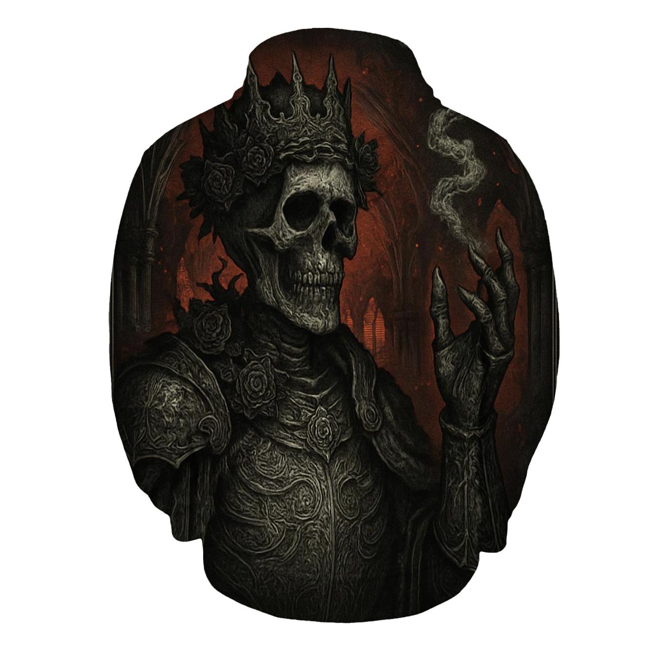 Crown Of Ashen Thorns embroidered hoodies
