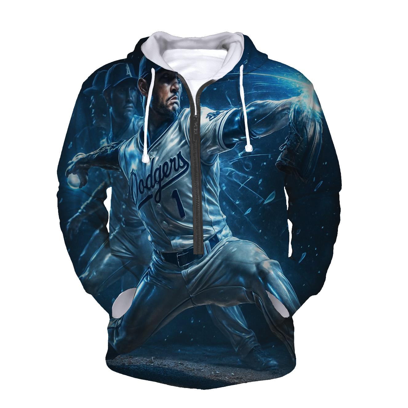 Chrome Pitcher Time Slice heavyweight hoodies