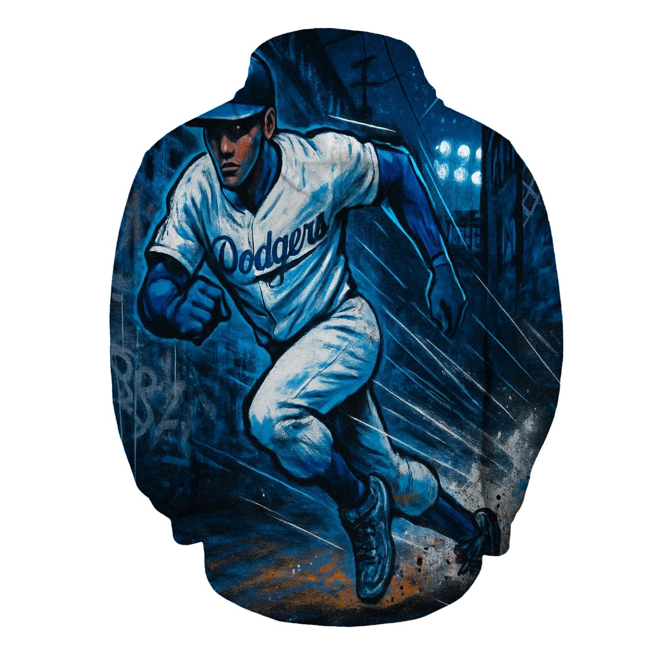 Graffiti Alley Basepath Sprint printed hoodies