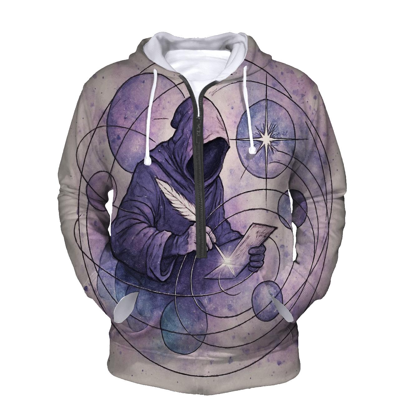 Orbit Map Of The Dream Cartographer printed hoodies