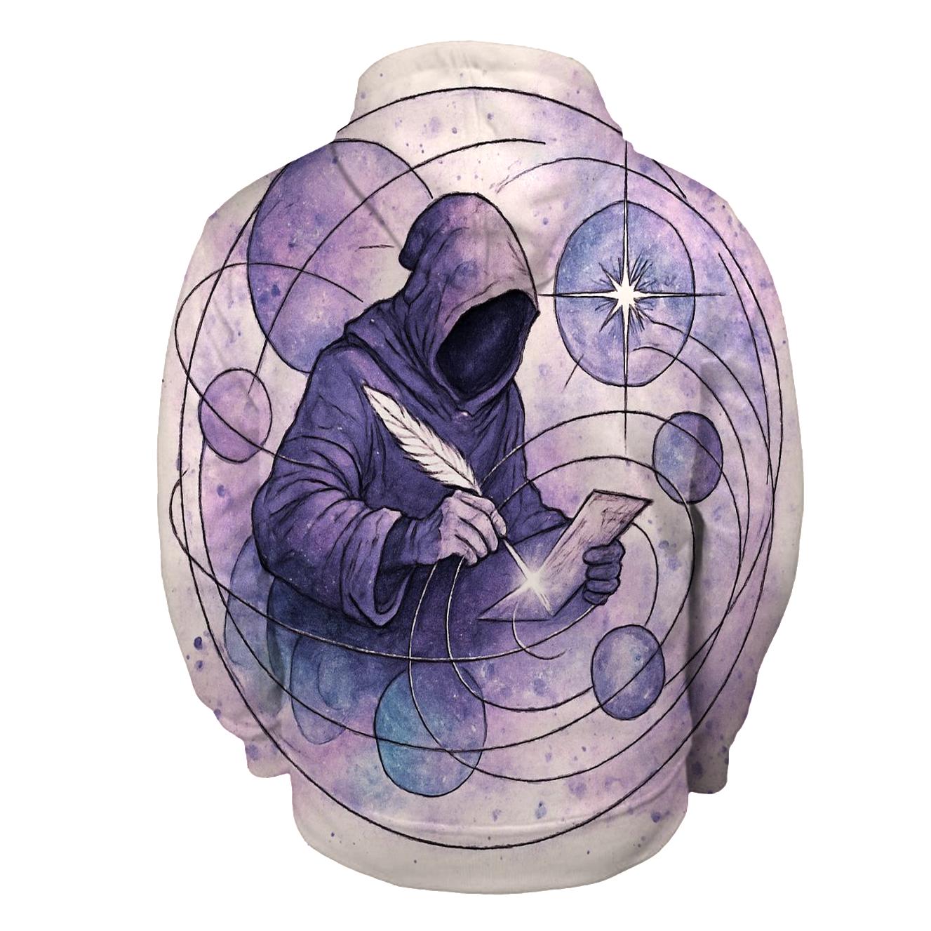 Orbit Map Of The Dream Cartographer printed hoodies