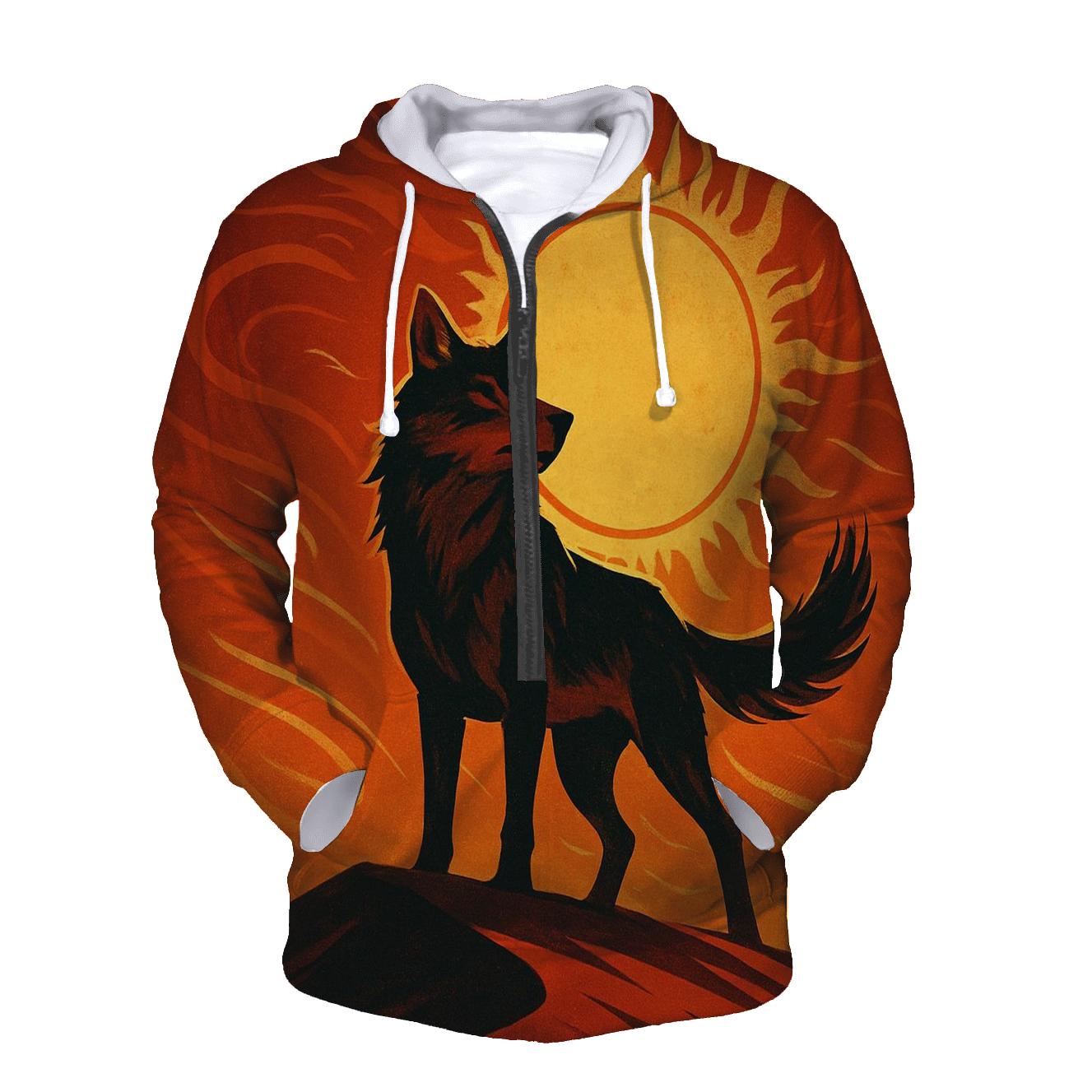 Desert Sunfire Warden heavyweight hoodies