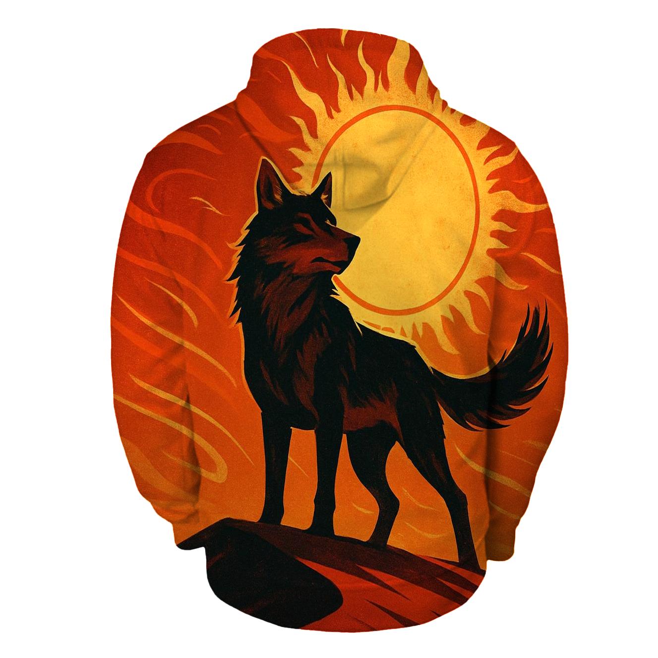 Desert Sunfire Warden heavyweight hoodies