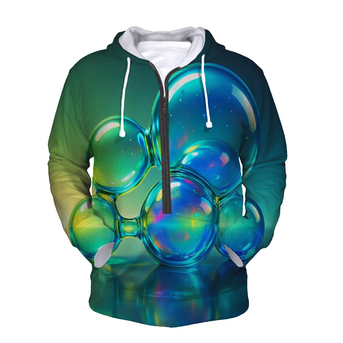 Bubbleglass Horizon Engine premium hoodies