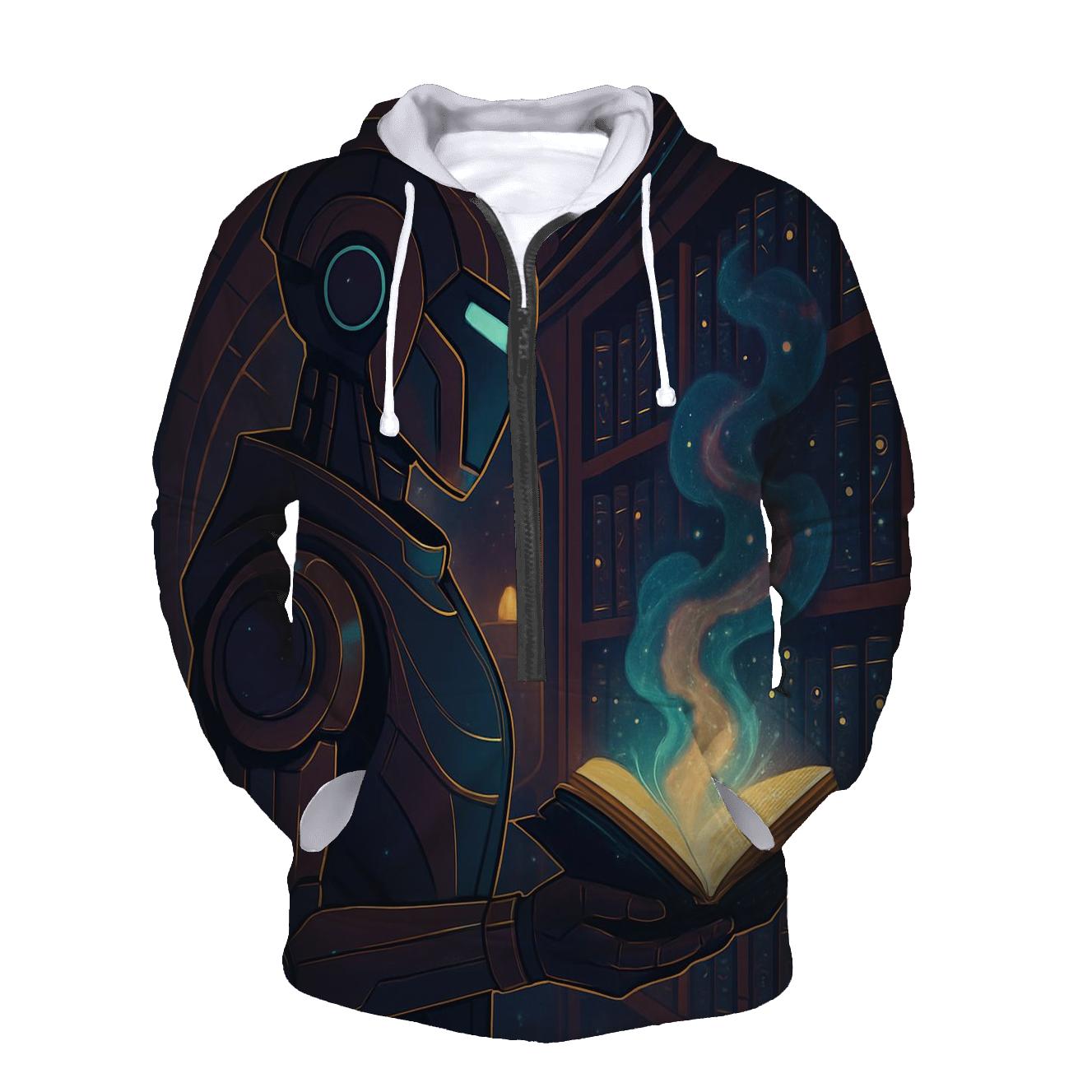 The Library Of Living Nebulas hoodie designs