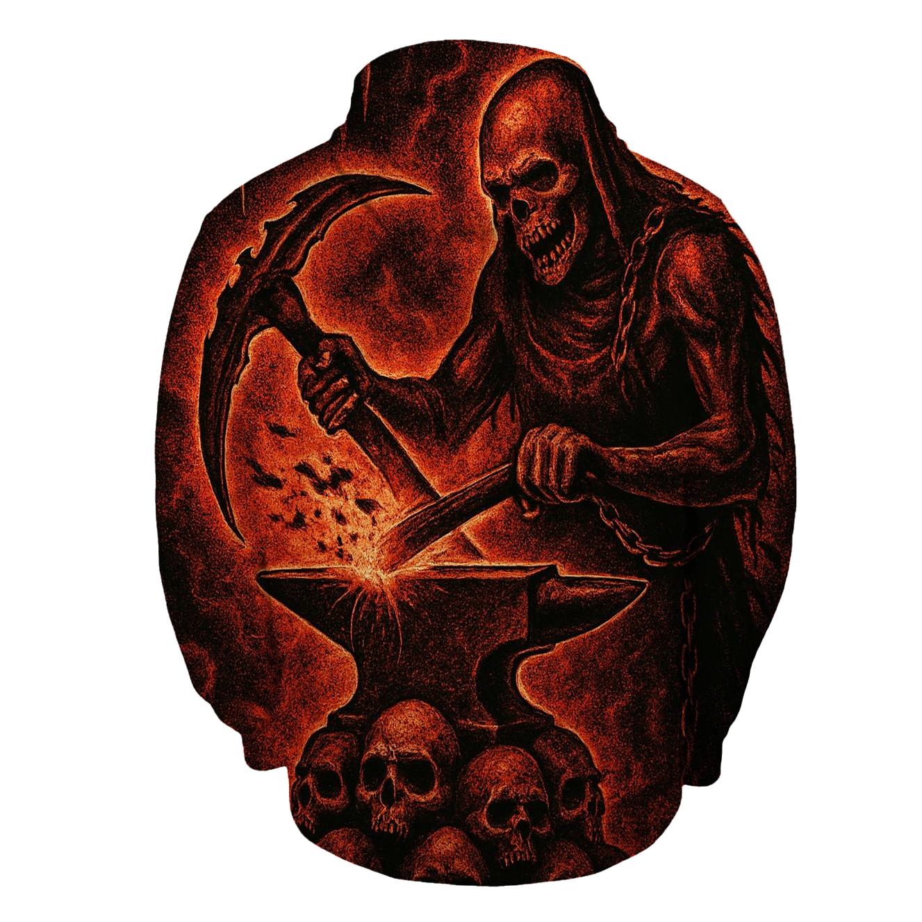Skull Furnace Of The Blacksmith Wraith hoodie designs