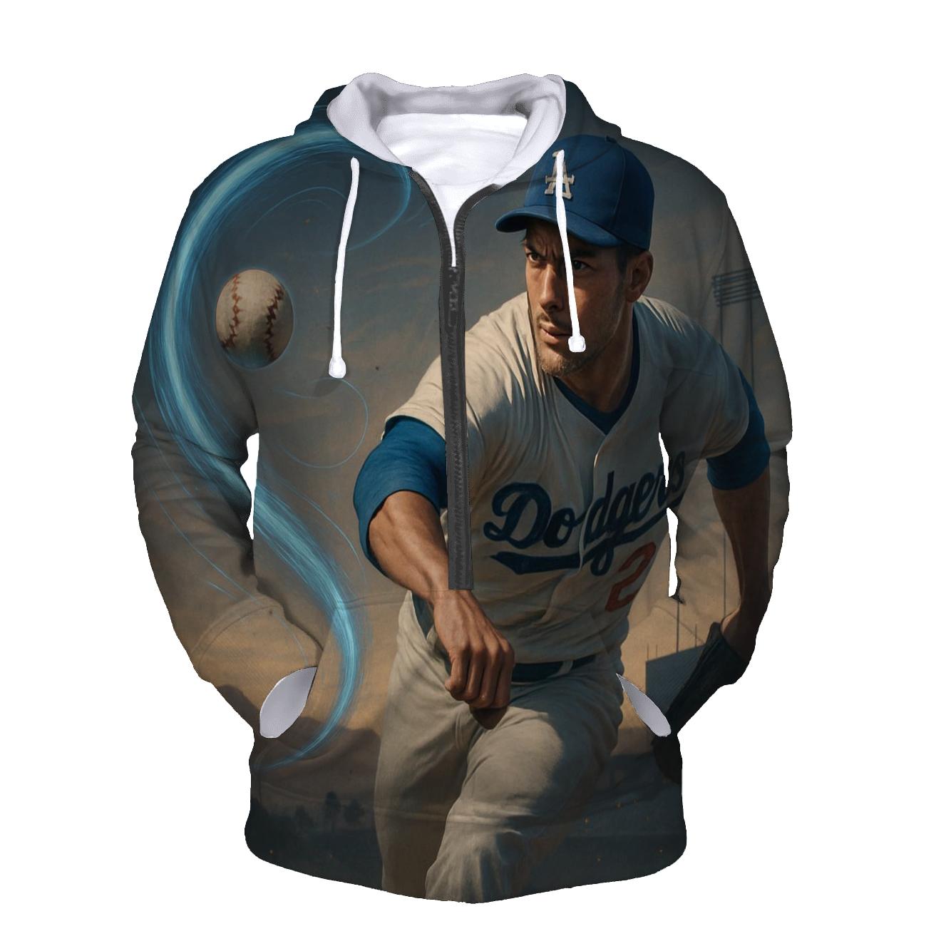 Canyon Wind Curveball embroidered hoodies