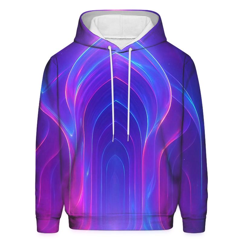 Prism Tide Cathedral zip-up hoodies