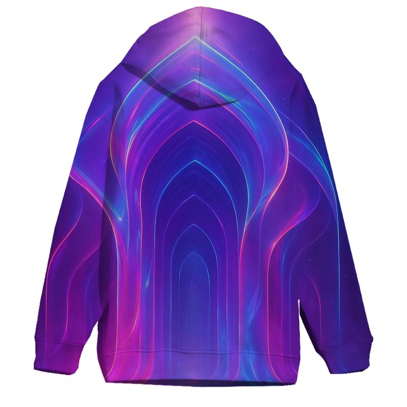 Prism Tide Cathedral zip-up hoodies