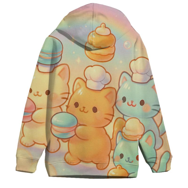 Cloud Bakery Cat Parade hoodie styles