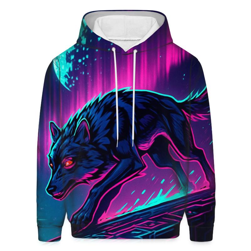 Aurora Circuit Alpha premium hoodies