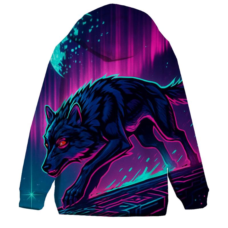 Aurora Circuit Alpha premium hoodies
