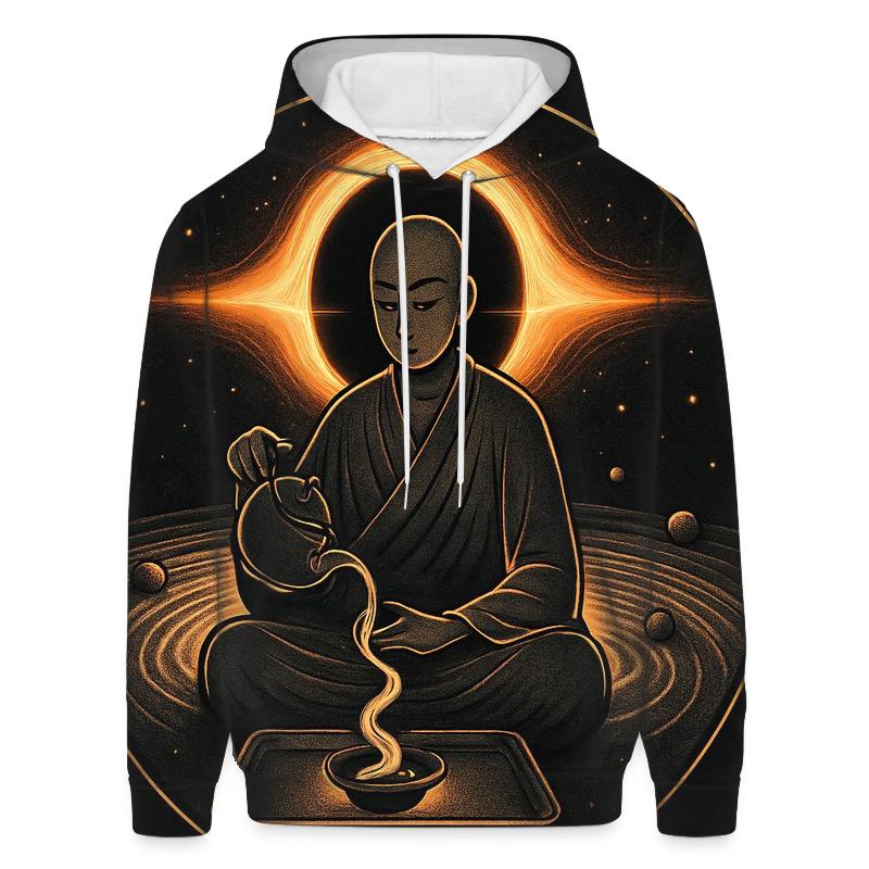Black Hole Tea Ceremony lightweight hoodies