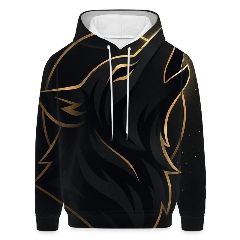 Obsidian Gold Howl Crest hoodie trends