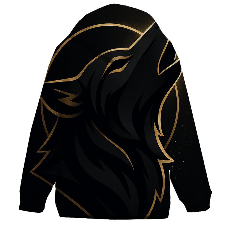 Obsidian Gold Howl Crest hoodie trends