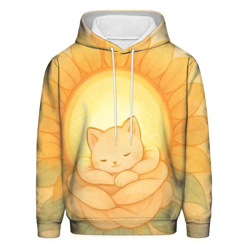 Sunflower Portal Cat Nap embroidered hoodies