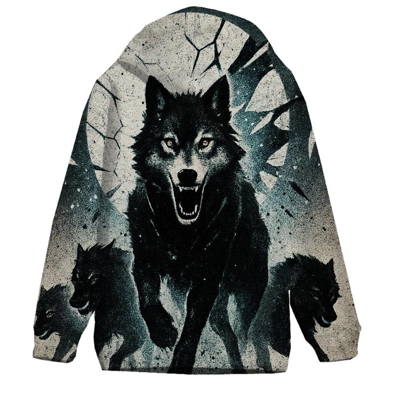Shattered Moon Pack Charge hoodie designs