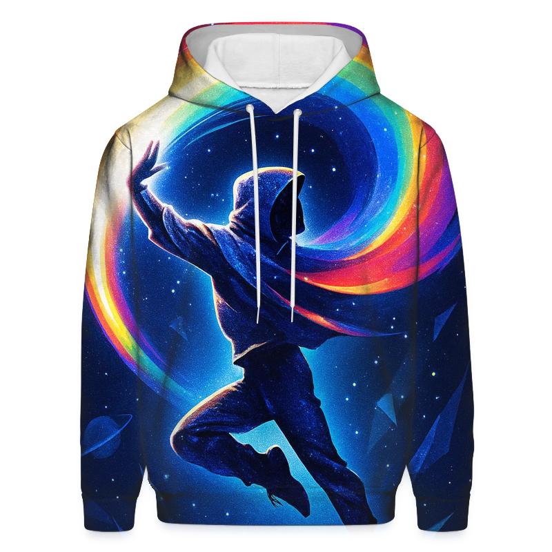 The Prism Comet Ritual zip-up hoodies