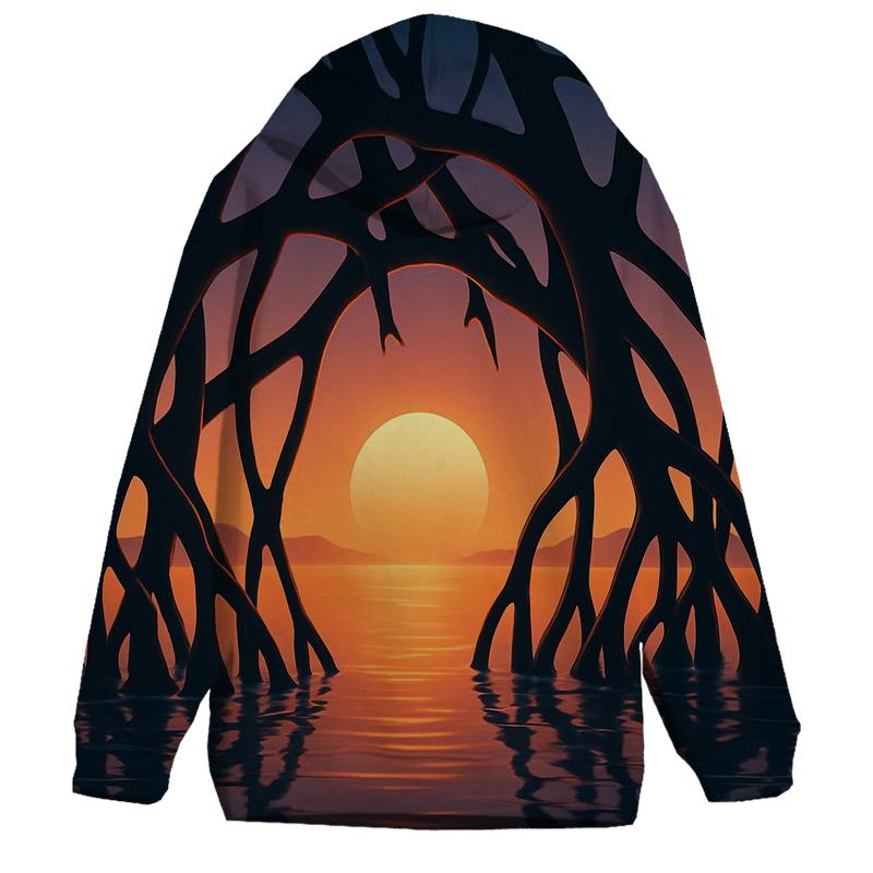 Golden Mangrove Mirror Sunset designer hoodies