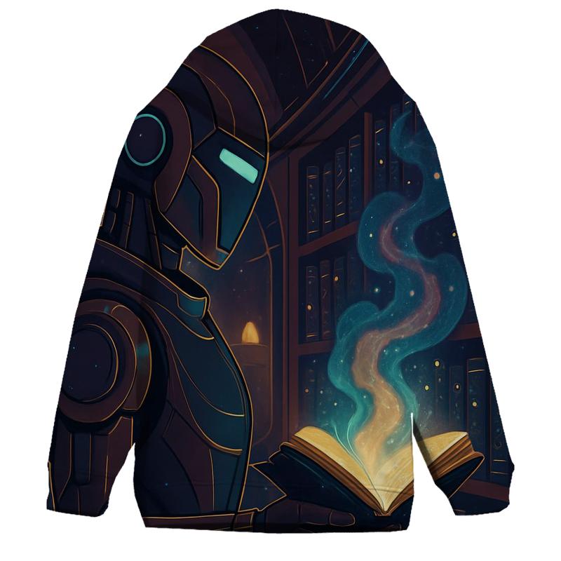 The Library Of Living Nebulas heavyweight hoodies