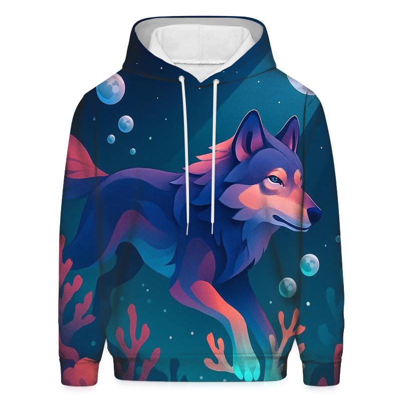 Coral Reef Lunar Swim hoodie trends