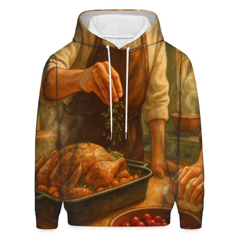 Thankful Kitchen Morning Prep designer hoodies