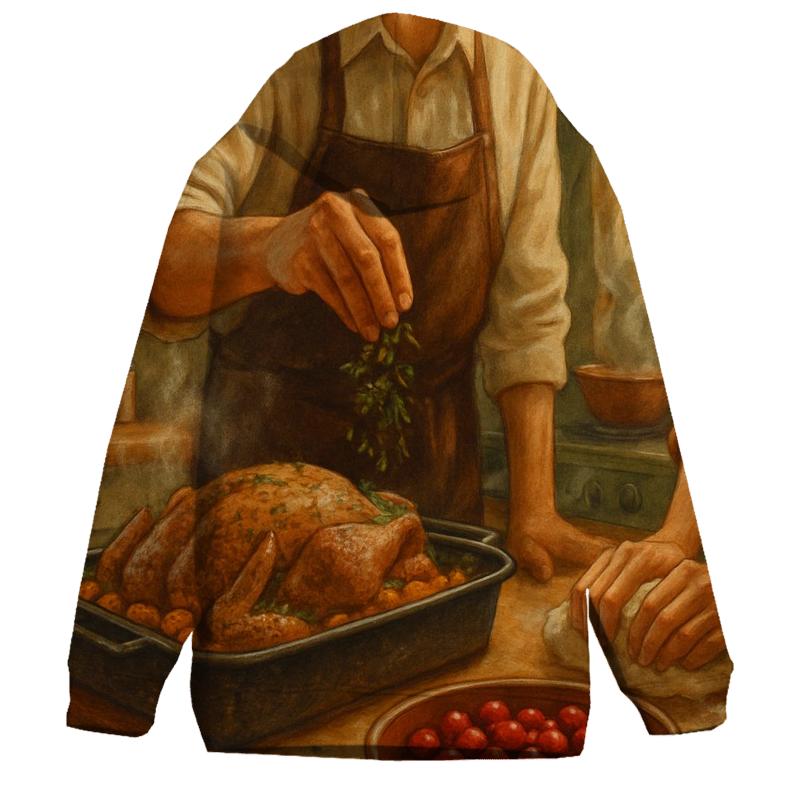 Thankful Kitchen Morning Prep designer hoodies