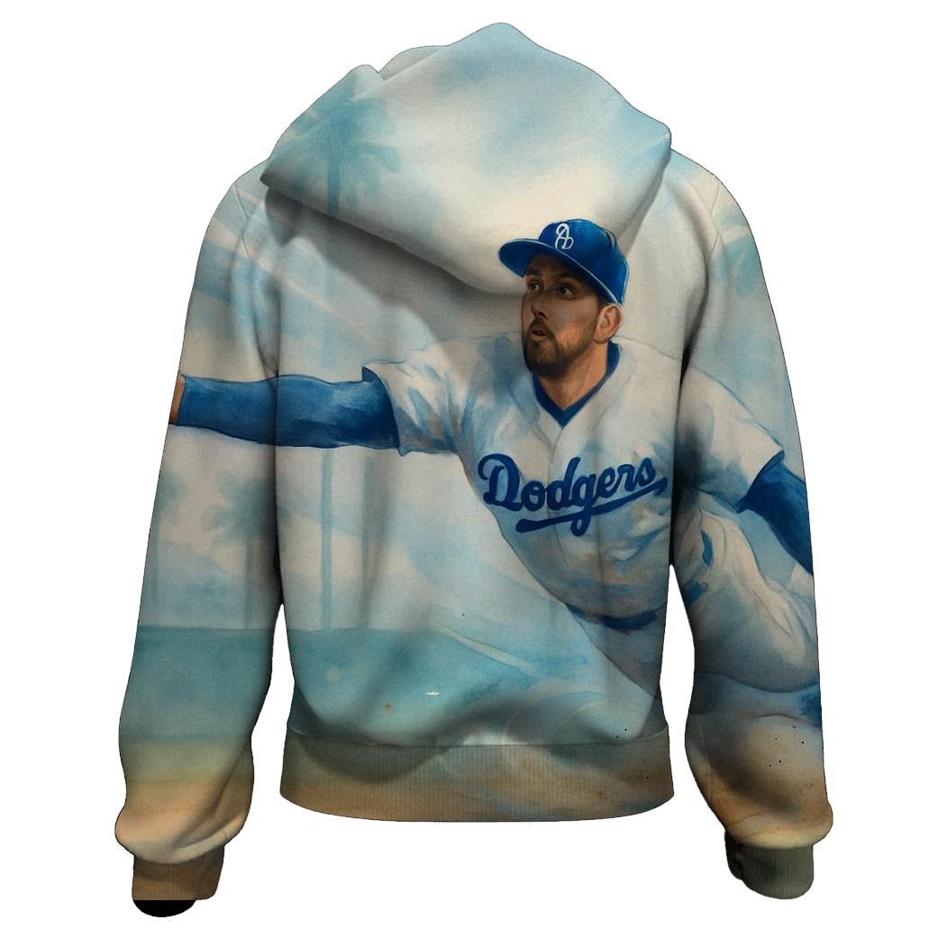 Pacific Breeze Outfield Dive graphic hoodies