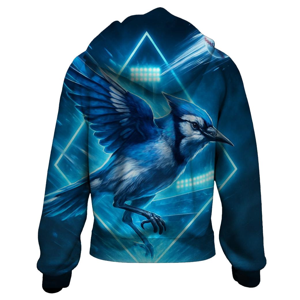 Blue Jays Aurora Diamond Sprint embroidered hoodies