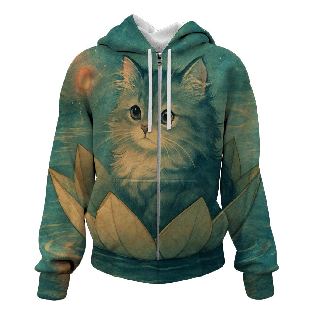 Lantern River Dream Kitten hoodie styles