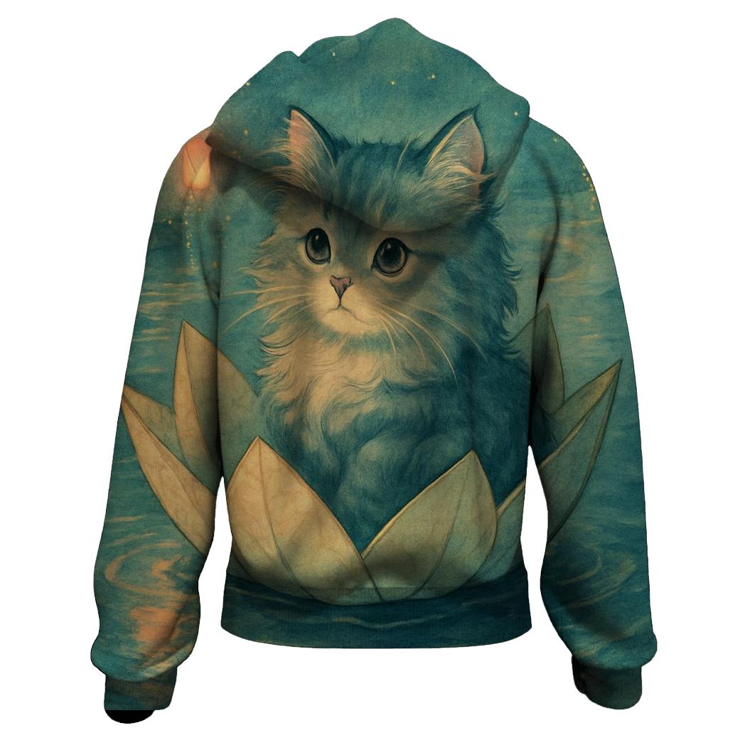 Lantern River Dream Kitten hoodie styles