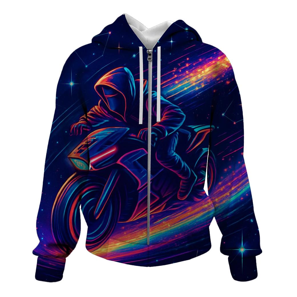 Neon Drift Starboard Racer heavyweight hoodies