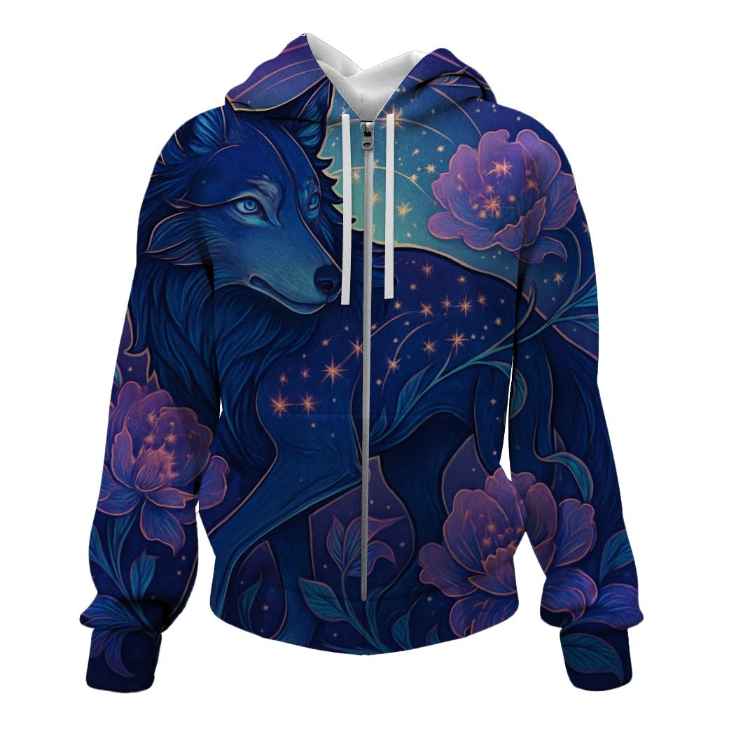 Nebula Bloom Tracker designer hoodies