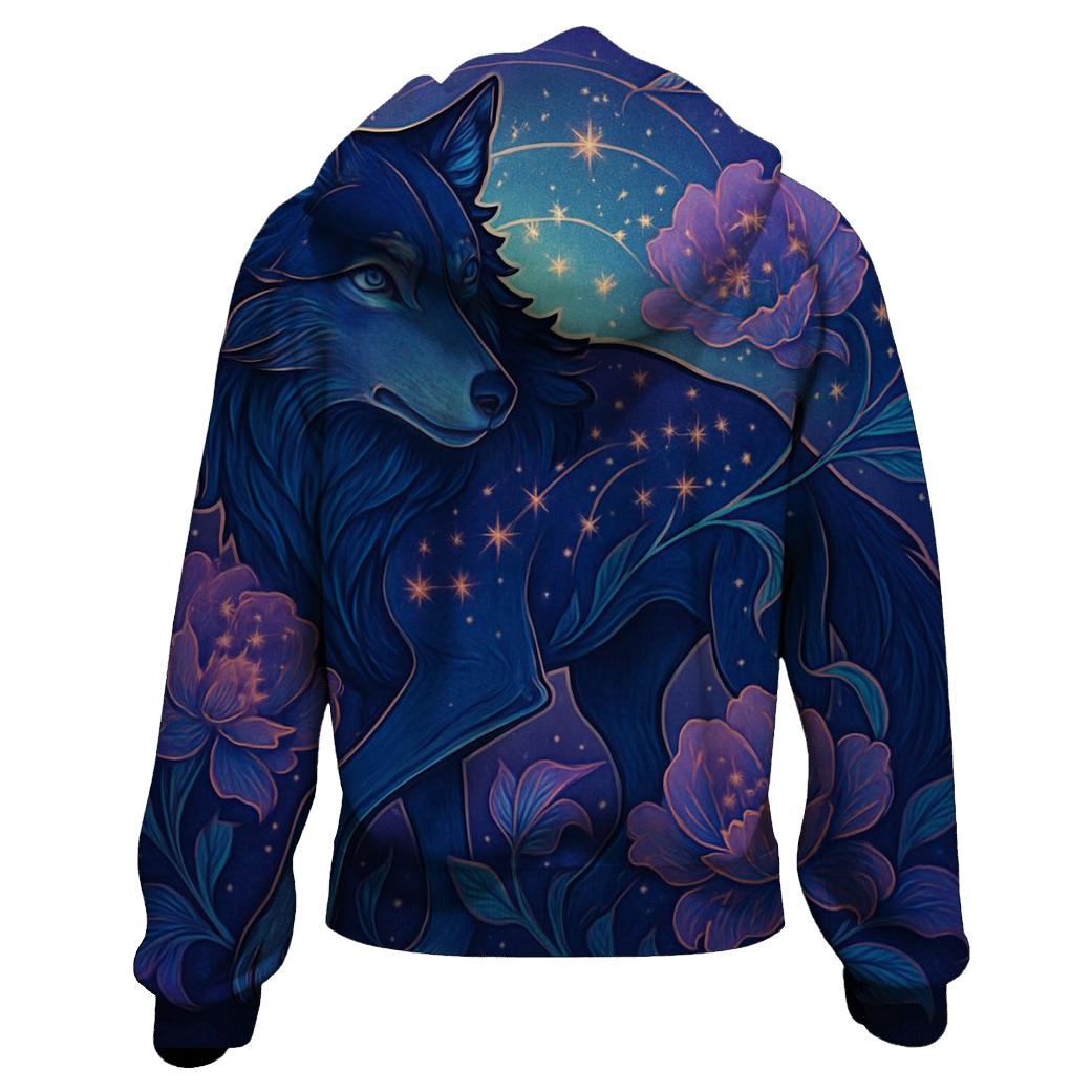 Nebula Bloom Tracker designer hoodies