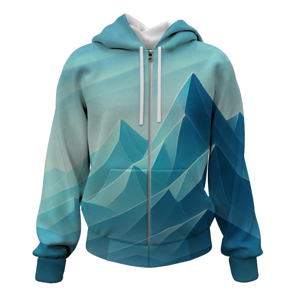 Polar Light Mountainfold hoodie trends