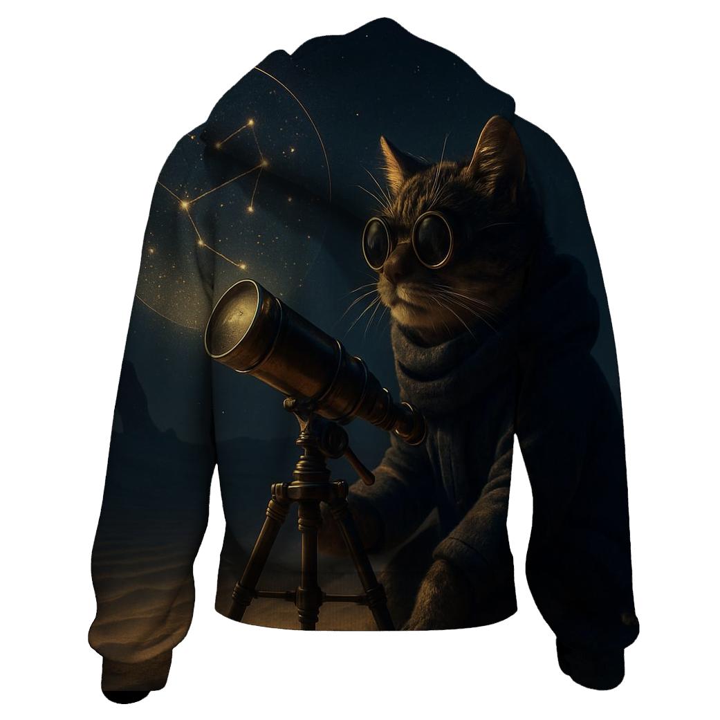 Desert Mirage Astronomer Cat hoodie styles