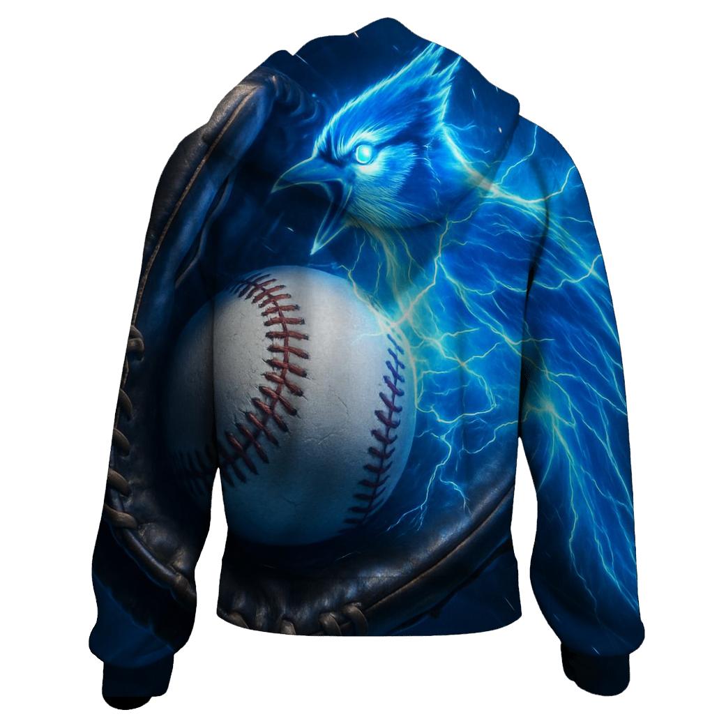 Blue Jays Lightning Catch Frame premium hoodies